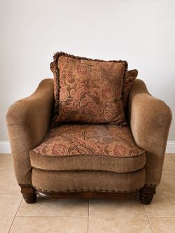 Brown Loveseat