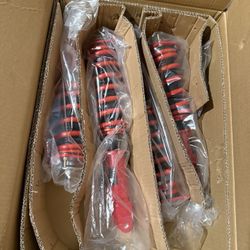 Red Coilovers 
