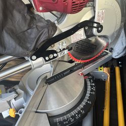 12 inch miter saw good condition with stand support 12 inch miter saw good condition with stand support