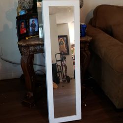 Wall Mounted Jewelry Cabinet/Mirror