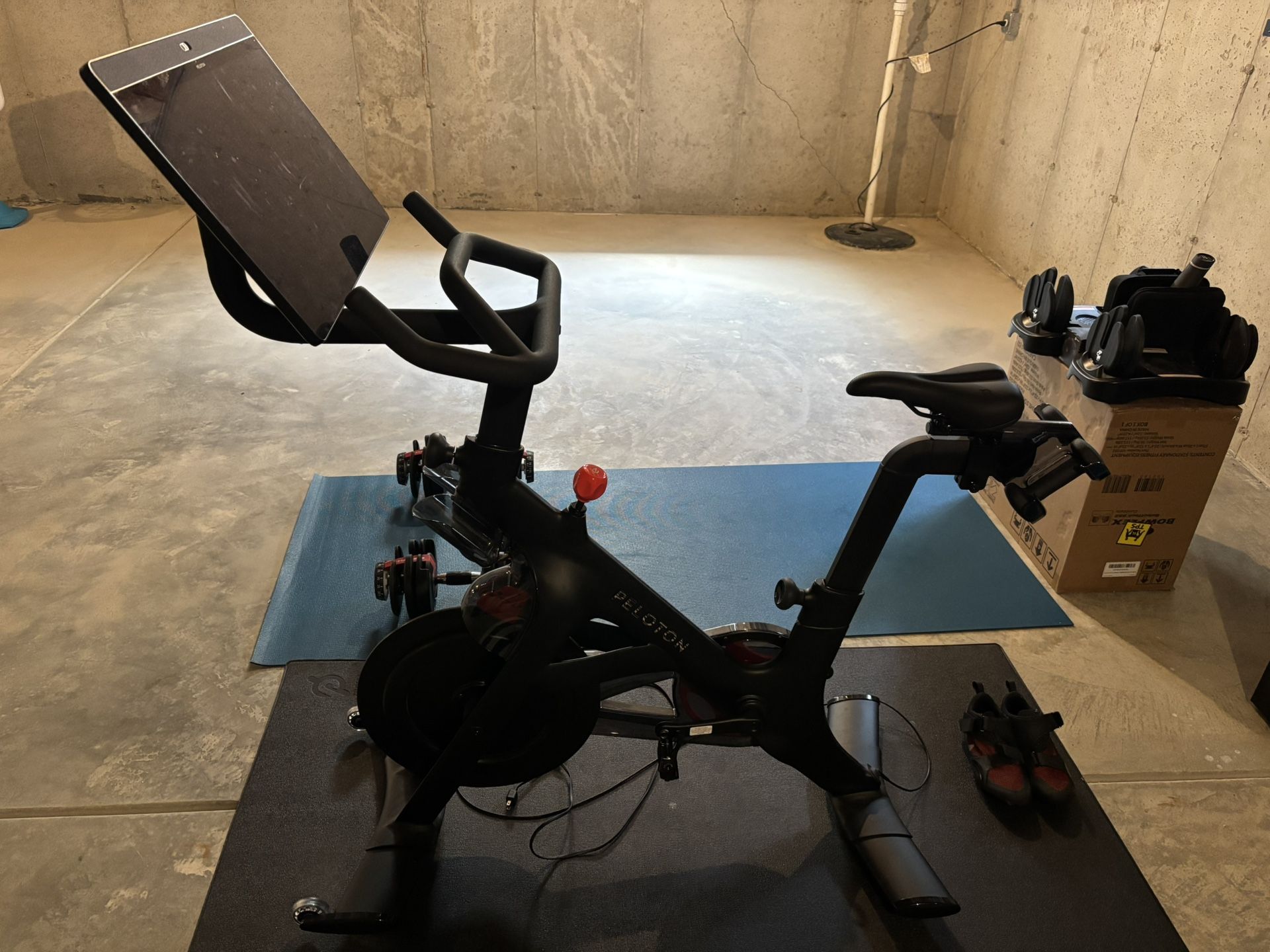 Peloton Plus Model With Mat And 3lb Weights