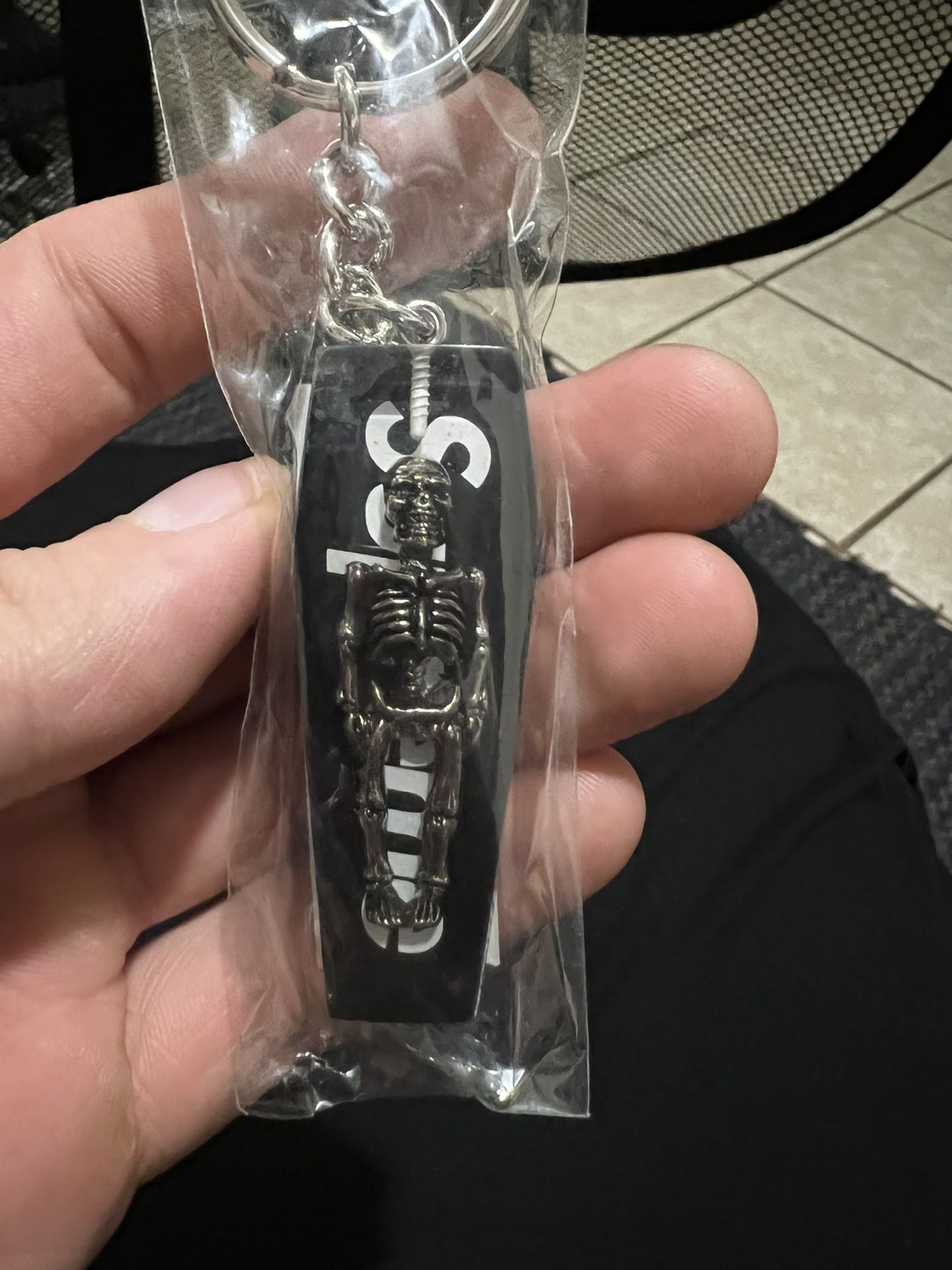 Supreme Skeleton Keychain