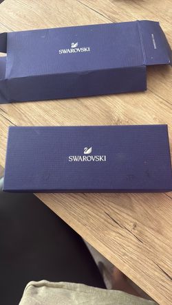 Swarovski necklace.
