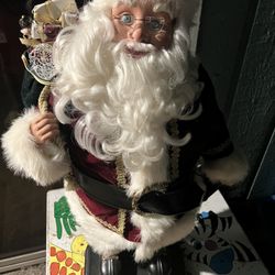 Santa Christmas Decoration 3ft Tall120V. with motion