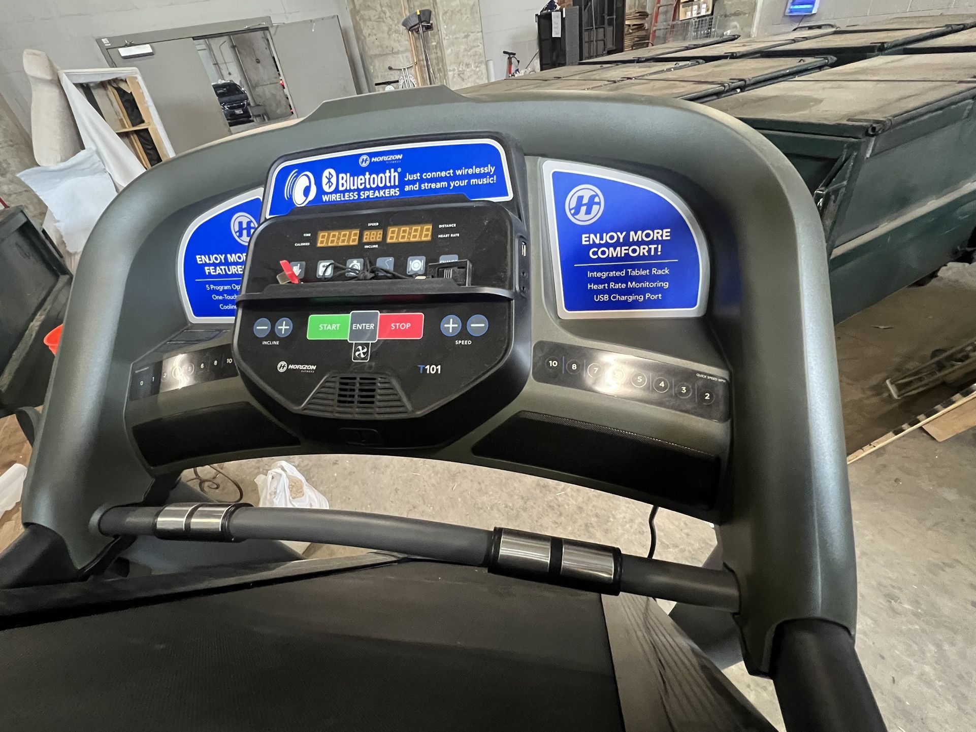 Horizon T101 Treadmill Bluetooth Treadmill