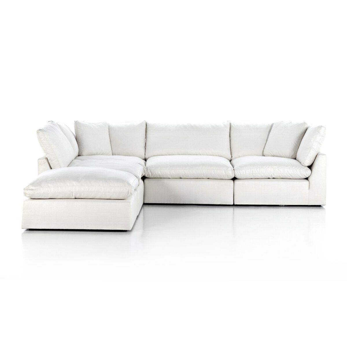 Four Hands Stevie 4-Piece Sectional W/ Ottoman