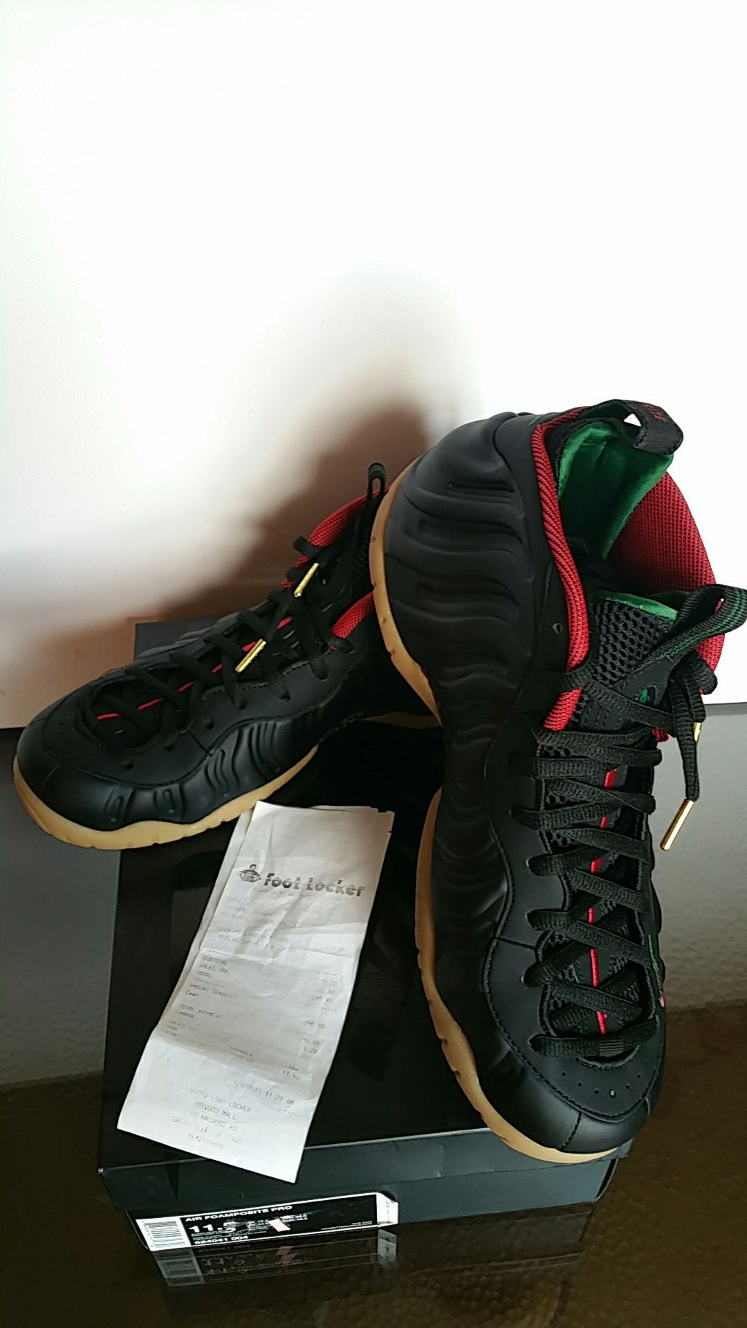 Nike Air gucci foamposite sz 11.5