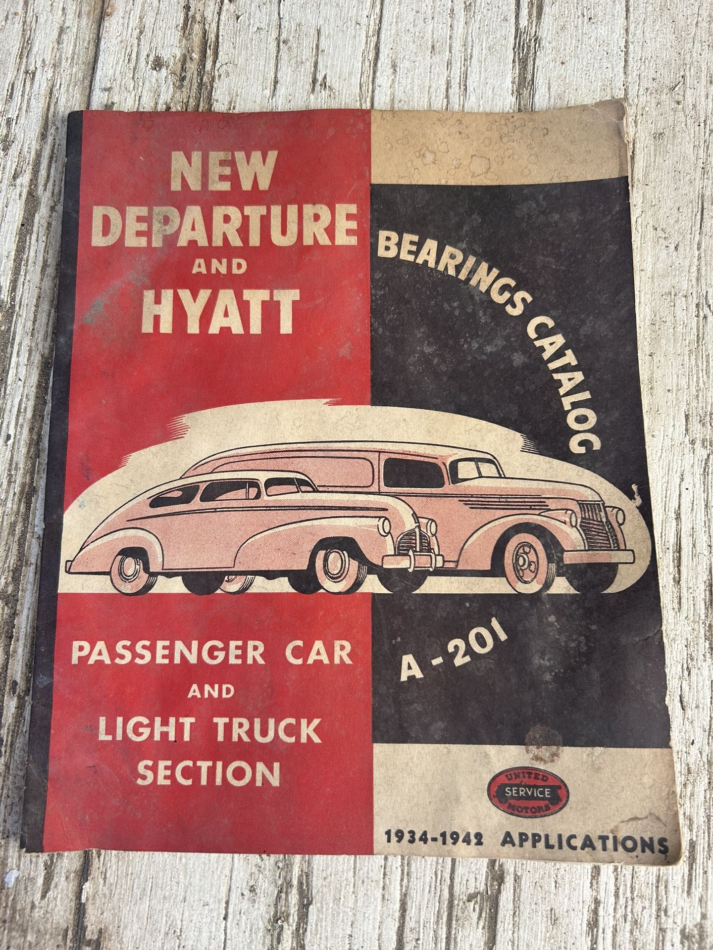 1934 To 1942 Bearings Catalog