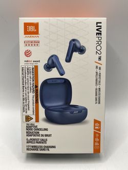 Earbuds True Wireless Bluetooth Noise Cancelling JBL Live Pro 2 