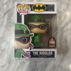 New $35! The Riddler LA Comic Con 2022 Show Exclusive 469 Funko Pop