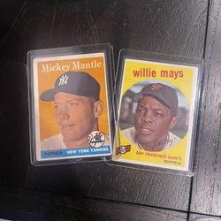 Vintage baseball cards, sports cards selling both together make a reasonable offer
