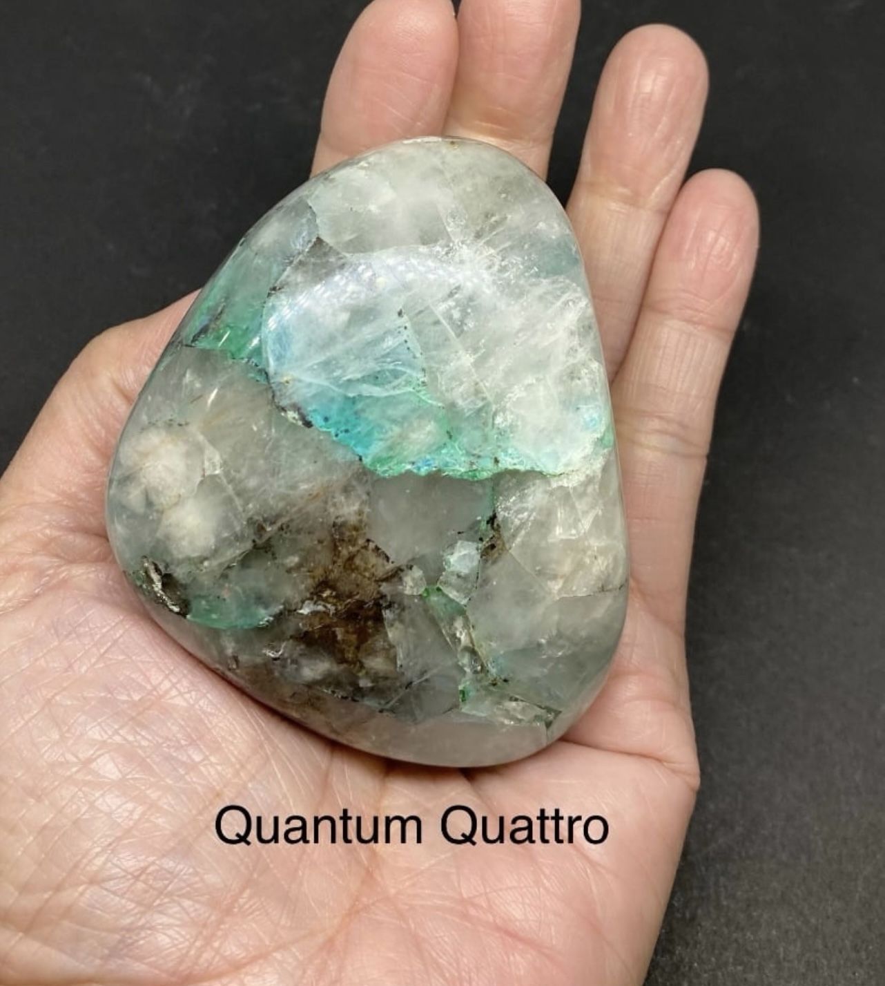 Quantum Quattro Genuine Stone from Peru 280g RARE STONE