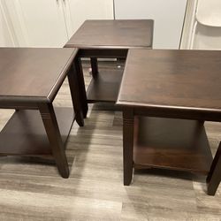 3 Side Tables New