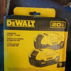 20v Dewalt Batterys
