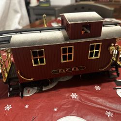 D&W R.R. newbright G Scale Caboose Train 