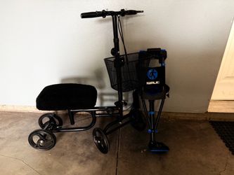 Folding scooter and iwalk