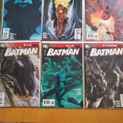 BATMAN RIP Arc BATMAN 676 - 681, 701 & 702