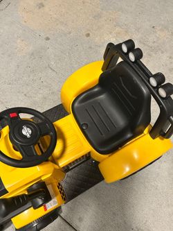 Kid Trax 6v CAT ride toy (electric ride toy)