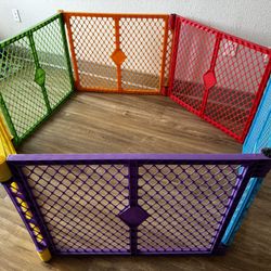 Colorful Baby Playard 