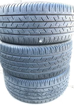 I have four tires in great condition they have about 60% left