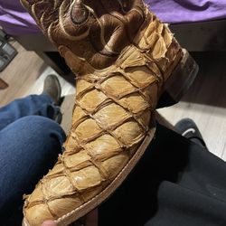 genuine fish scale boots  