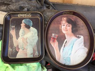Coca Cola trays
