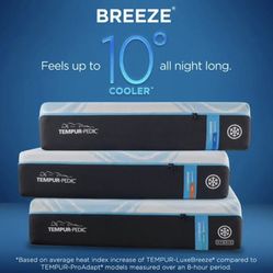 Tempur-Pedic LuxeBreeze 2.0 King – Brand New Factory Sealed