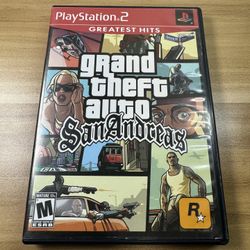 PS2 GTA San Andreas 