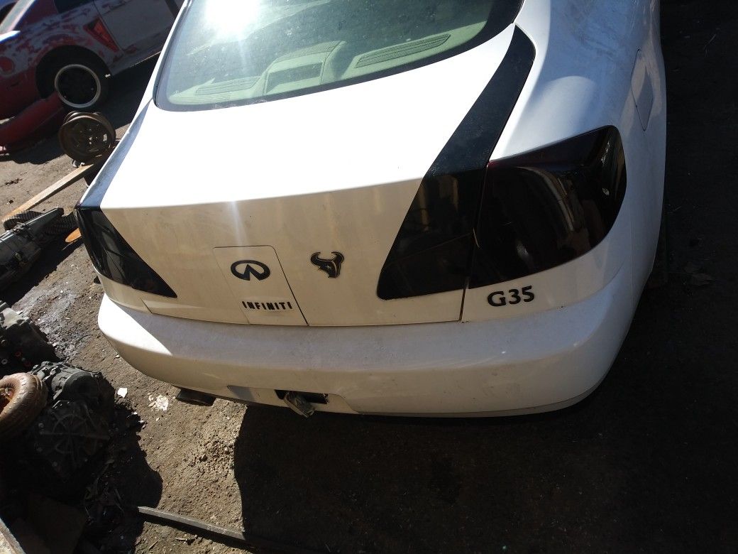 2003 infinity g35 4 door 3.5 parts only