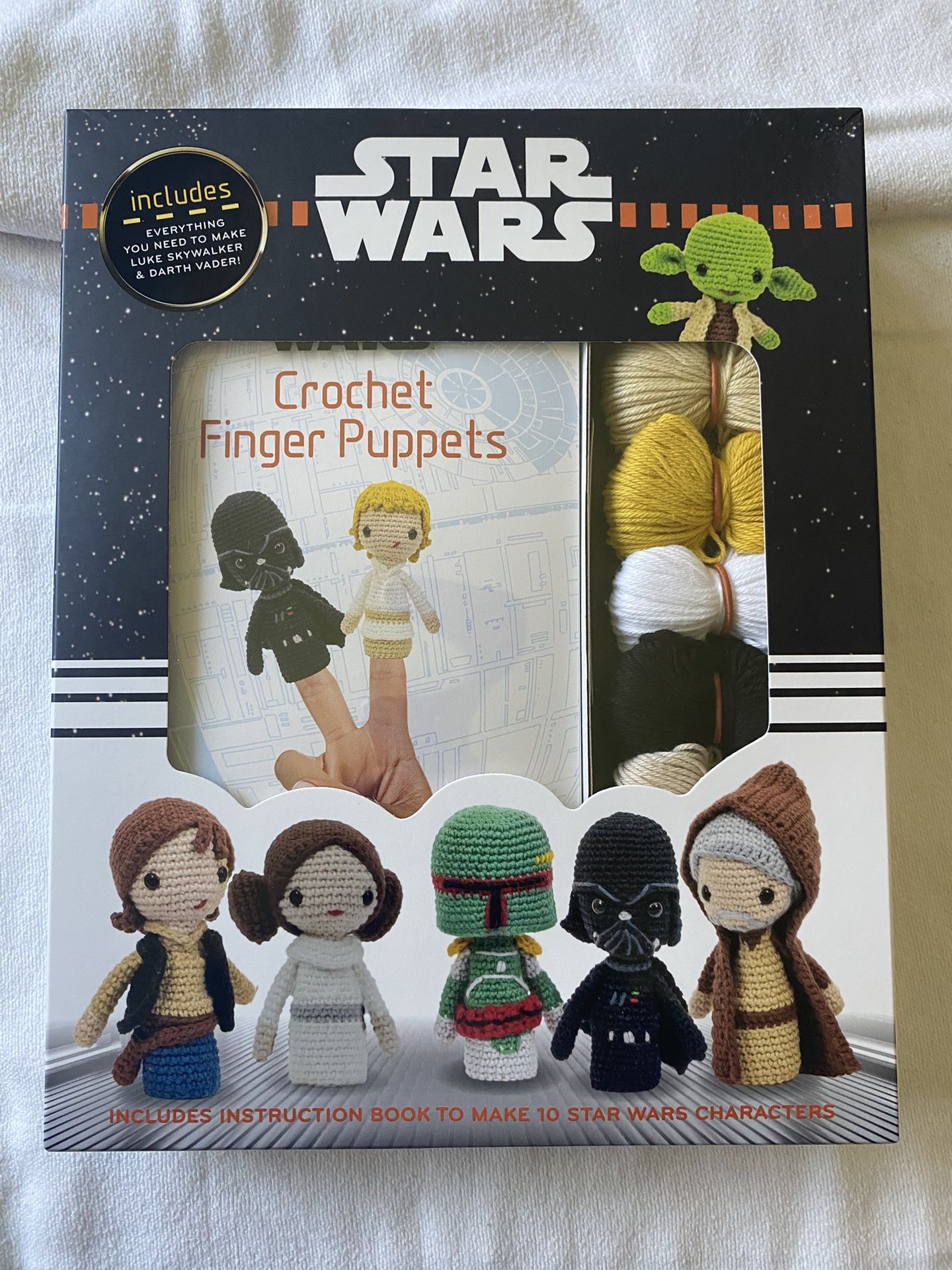 Star Wars Crochet Finger Puppets Kit