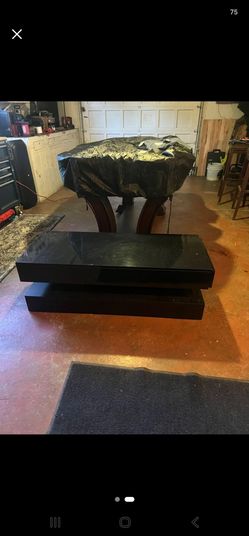 Black coffee table