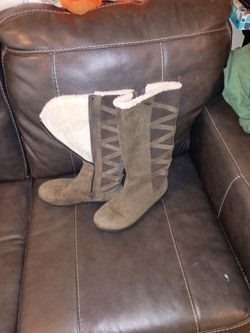 Teva Figueroa Black Leather Boots