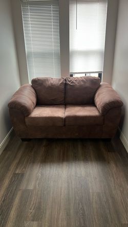 Brown Loveseat couch