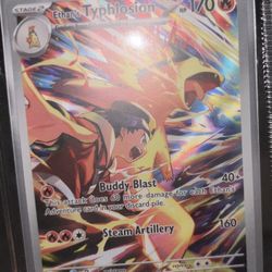 Ethan’s Typhlosion Pokemon Card