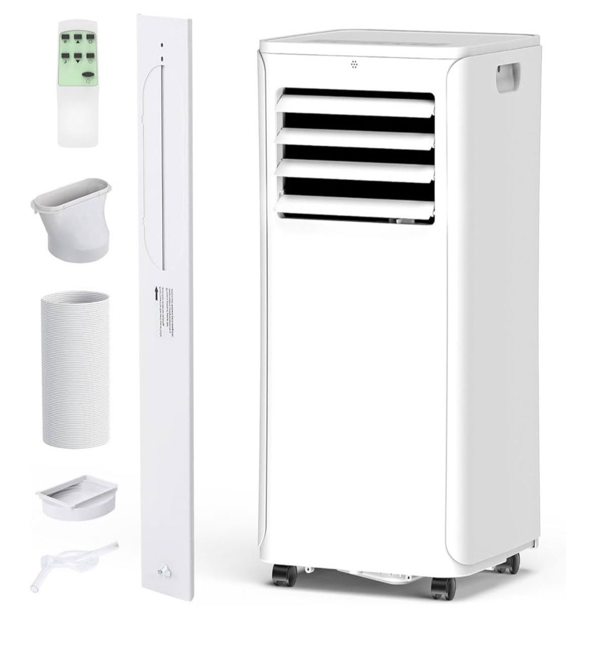 Brand new 12000 BTU Portable Air Conditioners with Digital Remote, Cools Room up to 500 sq.ft, 3-in-1 AC Units for Rooms with Installation Kit for Hom