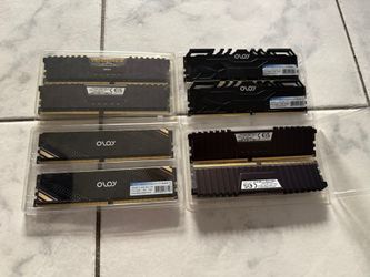 Desktop DDR4 Ram one set of 2x16GB