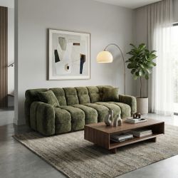Green Teddy Bear Couch