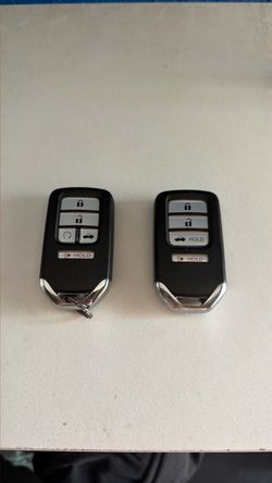 OEM 2018-2022 Honda Accord Key Fobs with Emergency Keys - Set of 2