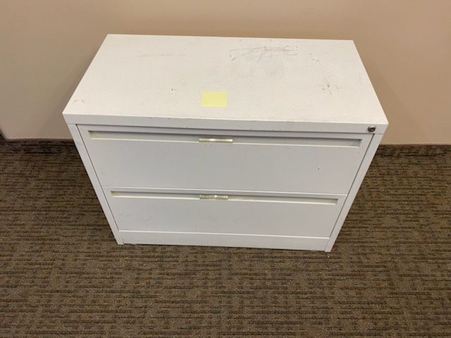 Lateral 2 Drawer Filing Cabinet 