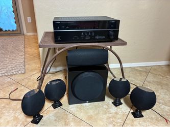 5.1 YAMAHA & JBL home entertainment system 260 watt &  powered subwoofer