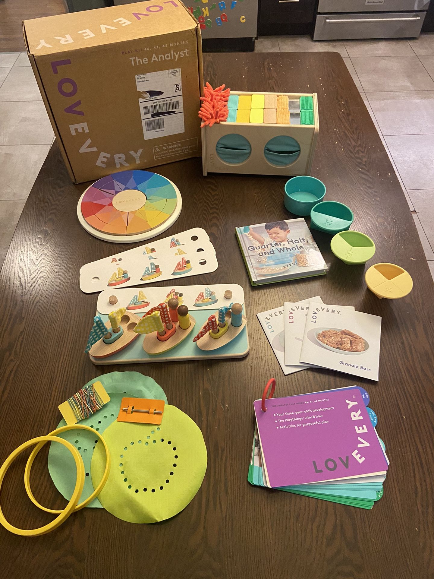 LOVEVERY “The Analyst” Play Kit Ages 46, 47, 48 Months
