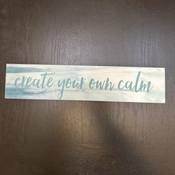 4x18 Plaque Home Decor 