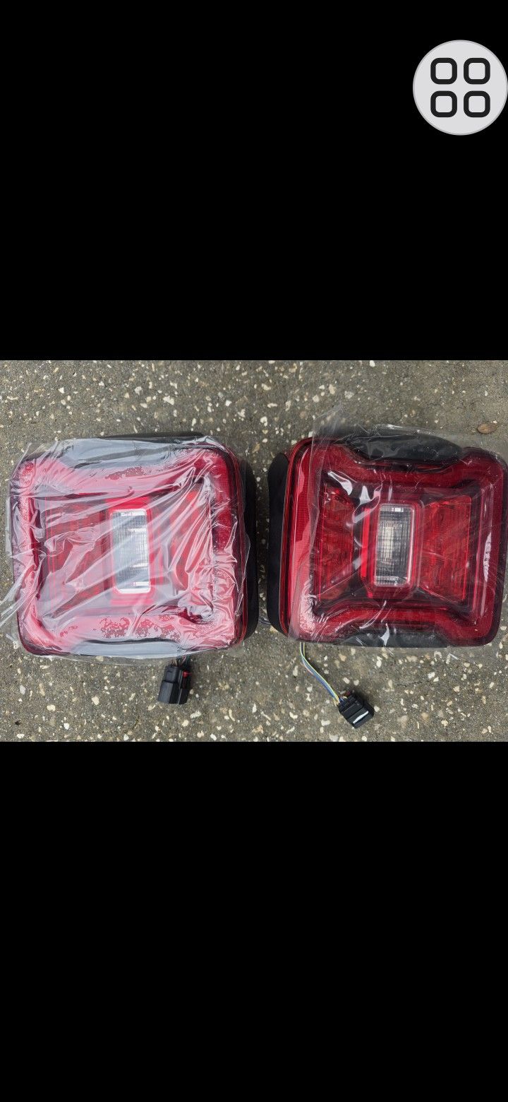 Jeep Wrangler Factory New Led Rear Tail Lights New