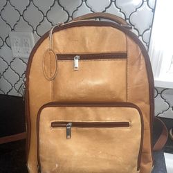Wilson leather backpack 