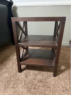 3 tier Side Table/Bookshelf - great condition