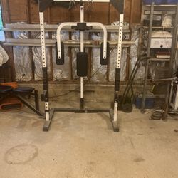 Weight Rack And Cable System 