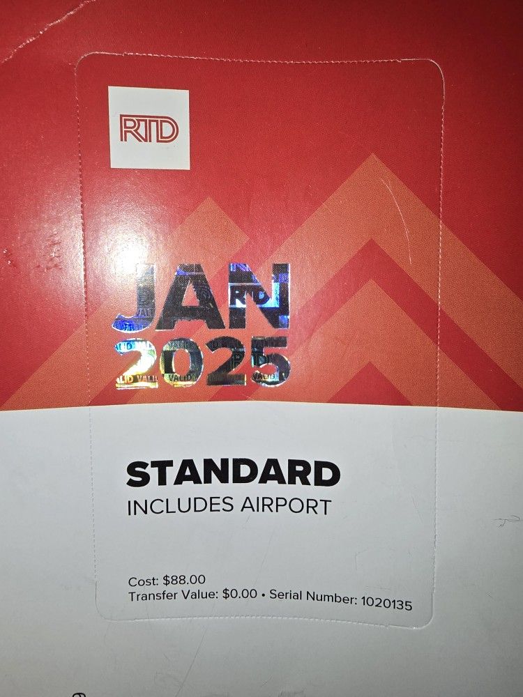 JANUARY PASS