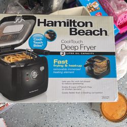 Hamilton Beach Cool Touch Deep Fryer BRAND NEW