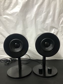 Razer Nommo Speaker System Black RZ05. TESTED NO AC ADAPTER