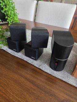 Bose Premium Speaker Trio & Onkyo 10" Powered Subwoofer Set